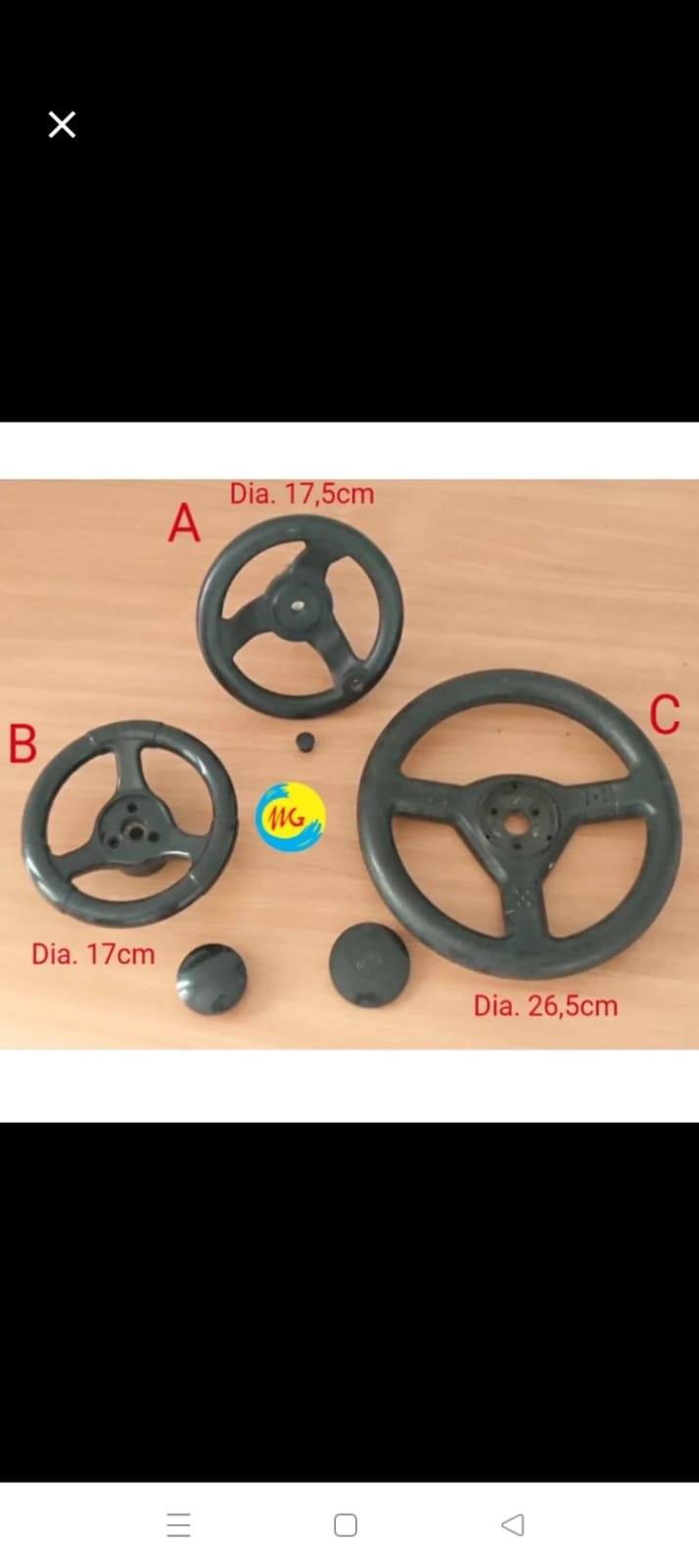 Kiddie Rides Steering Wheel